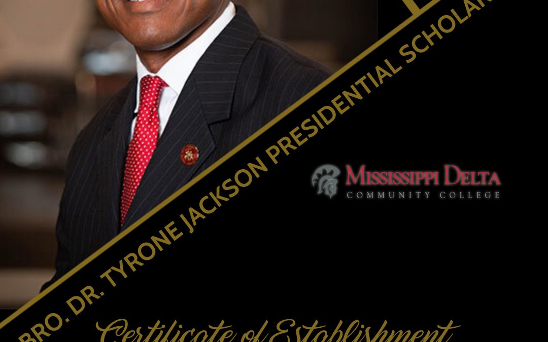 2021 Bro. Dr. Tyrone Jackson Presidential Scholarship Recipient