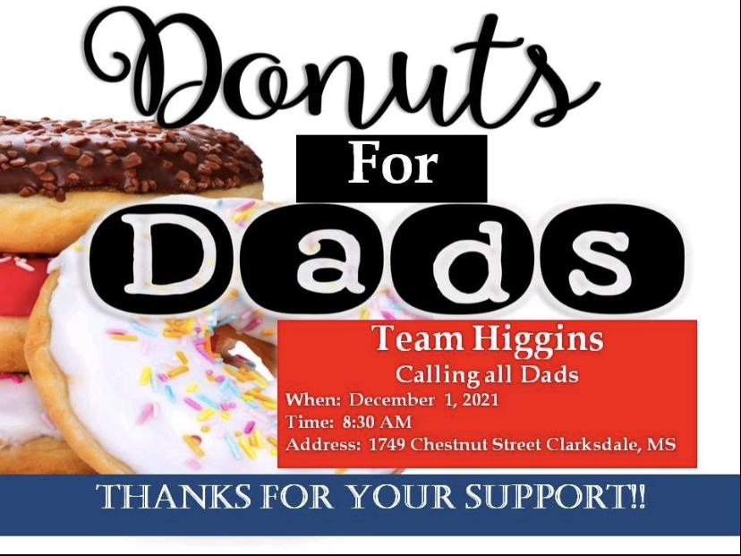 Donuts for Dads at W.A. Higgins Middle School Academy